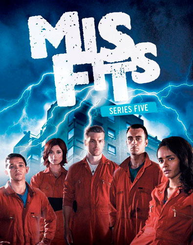 Misfits E4 season 5 2013 poster