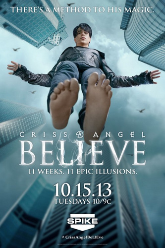 Criss Angel Believe Spike season 1 2013 poster