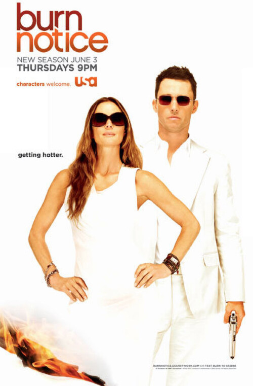 Burn Notice (season 4) tv show poster