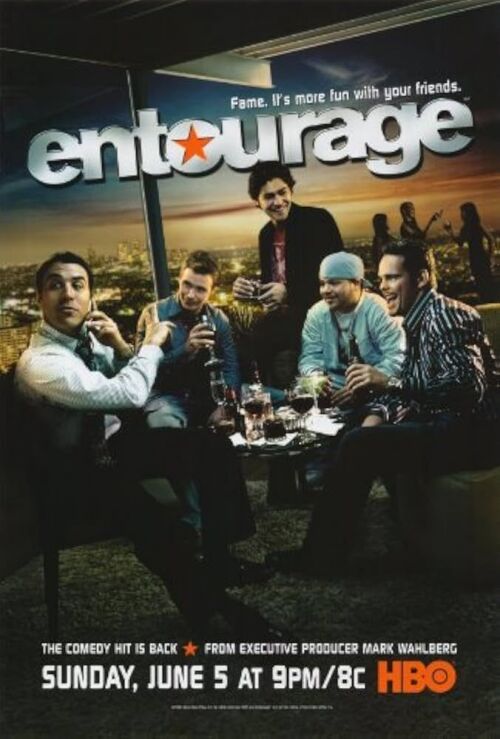 Entourage (season 2) tv show poster