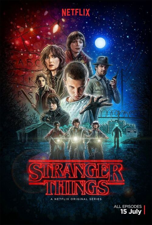 Stranger Things (season 1) tv show poster