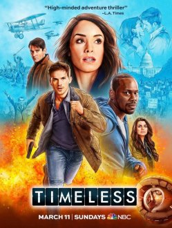 Timeless (season 2) tv show poster