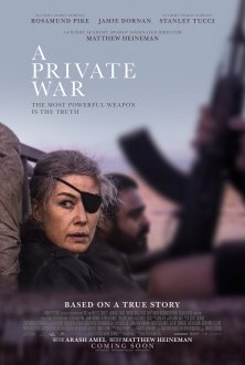 A Private War (2018) movie poster