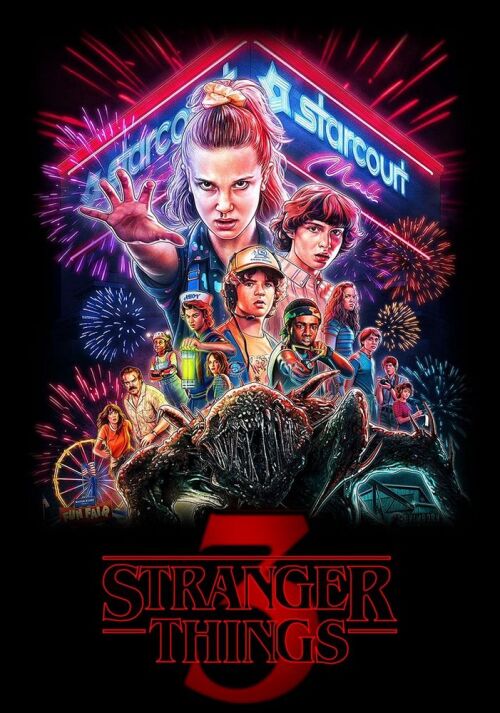 Stranger Things (season 3) tv show poster