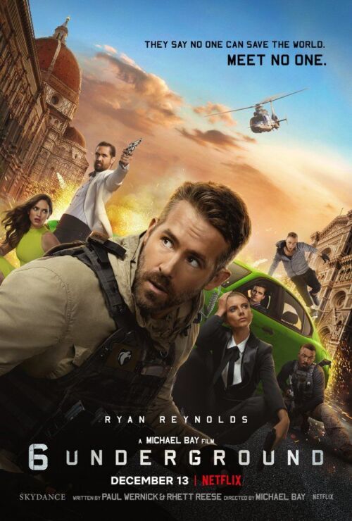 6 Underground (2019) movie poster