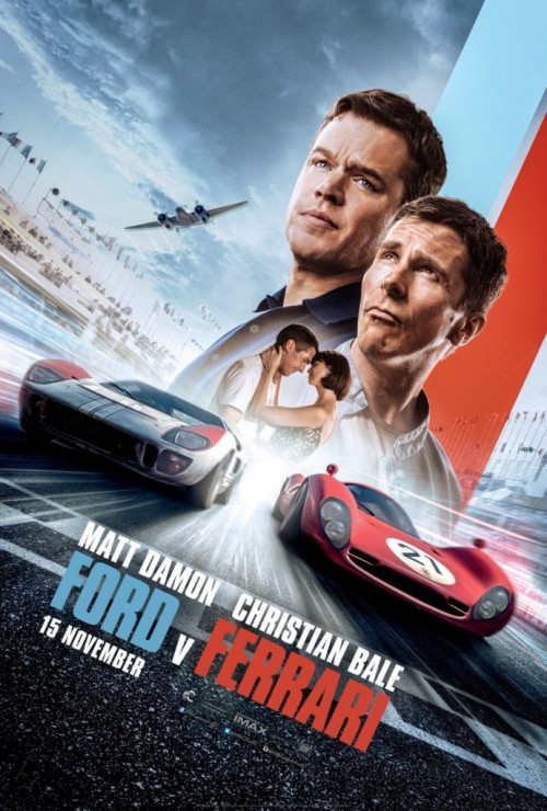 Ford v Ferrari (2019) movie poster