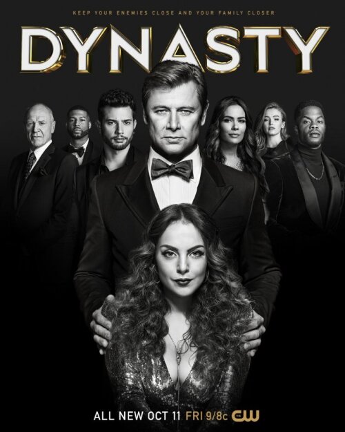 Dynasty (season 3) tv show poster