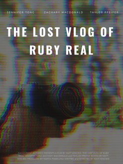 The Lost Vlog of Ruby Real (2020) movie poster