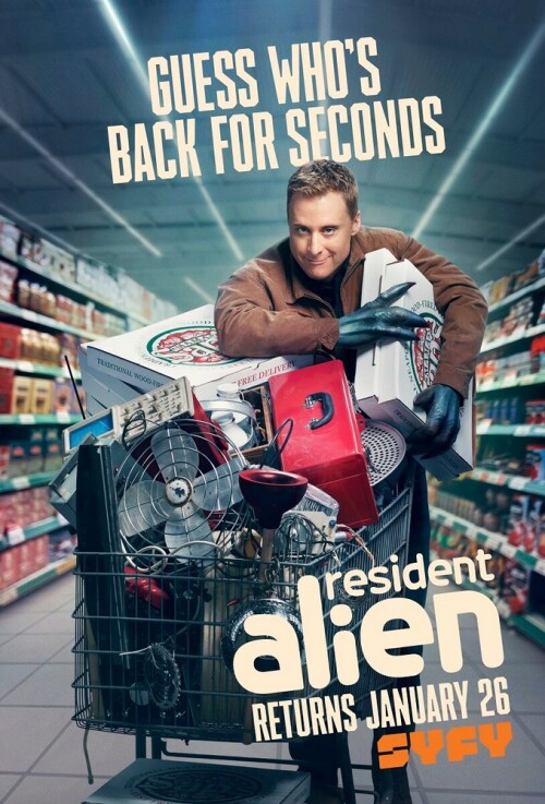 Resident Alien (season 2) tv show poster