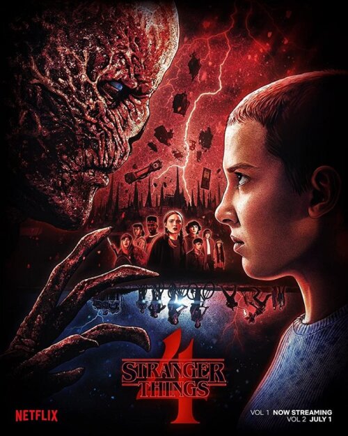 Stranger Things (season 4) tv show poster