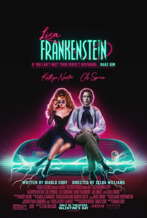 Lisa Frankenstein (2024) movie poster