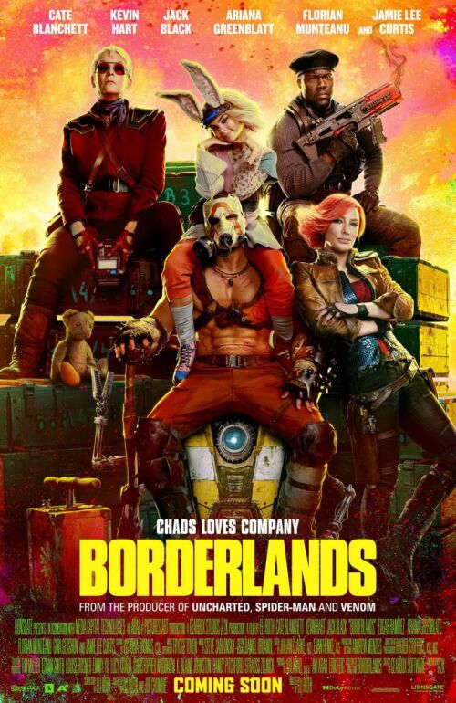 Borderlands (2024) movie poster