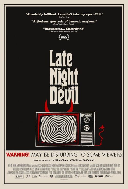 Late Night with the Devil (2023) movie poster