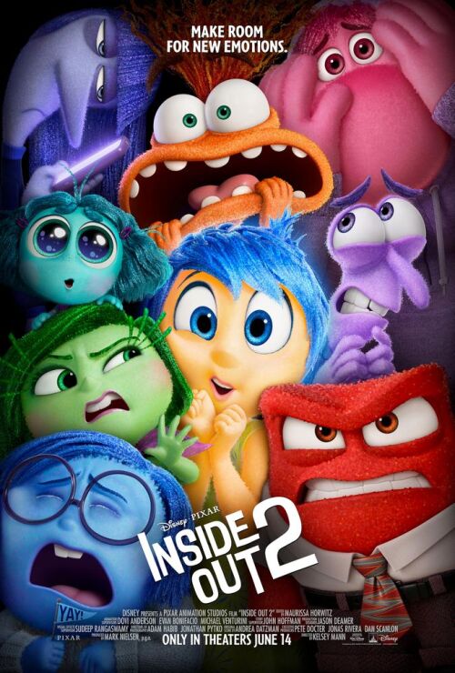 Inside Out 2 (2024) movie poster