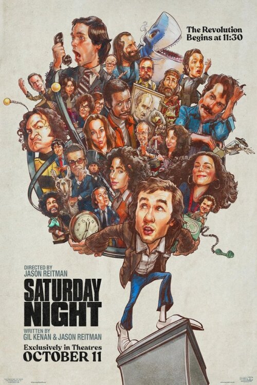 Saturday Night (2024) movie poster