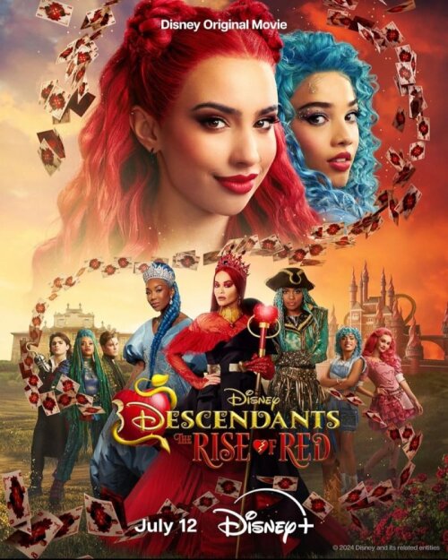 Descendants: The Rise of Red (2024) movie poster