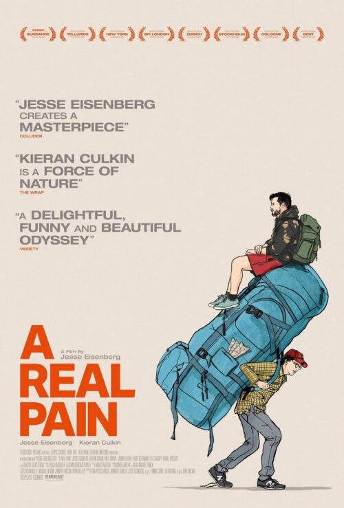 A Real Pain (2024) movie poster