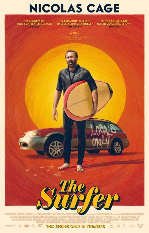 The Surfer (2025) movie poster