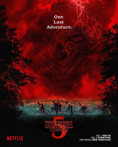Stranger Things (season 5) tv show poster