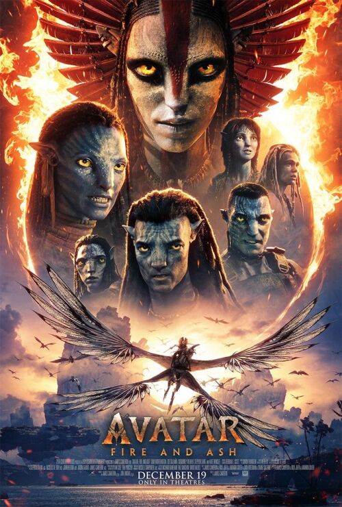 Avatar: Fire and Ash (2025) movie poster